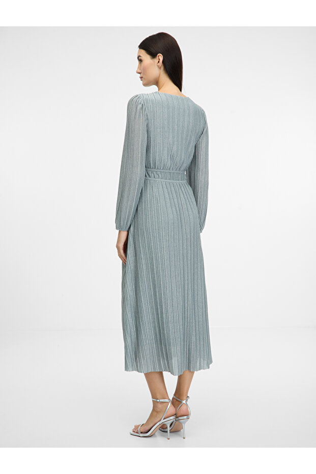 Rochie midi gri - 7