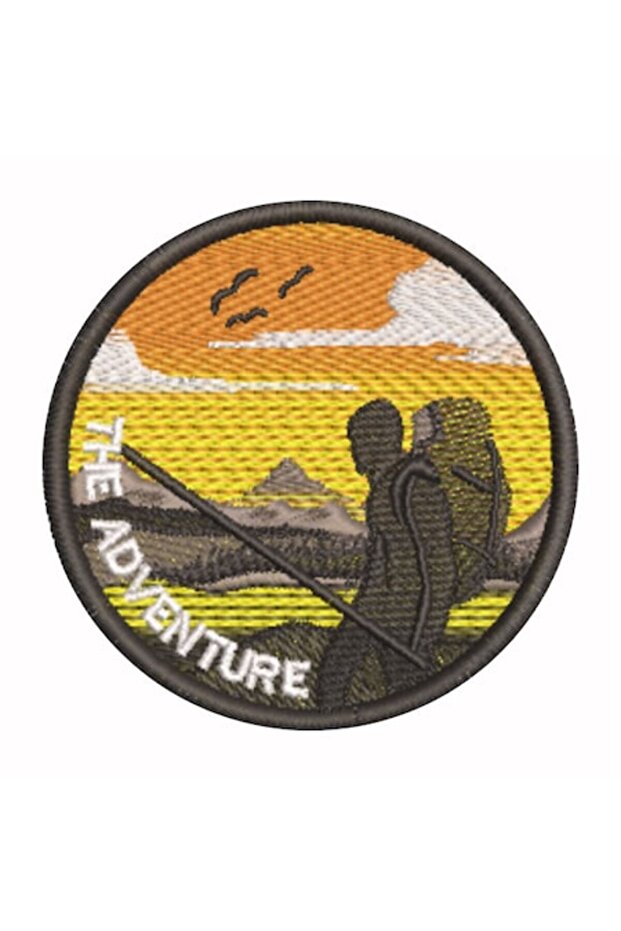 Emblemă brodată de aventură - 1