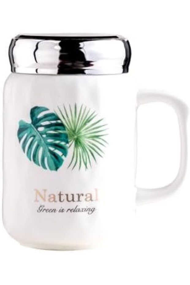 DC2234 New Bone Travel Mug with Vinyl Cover, 400 ml Capacity