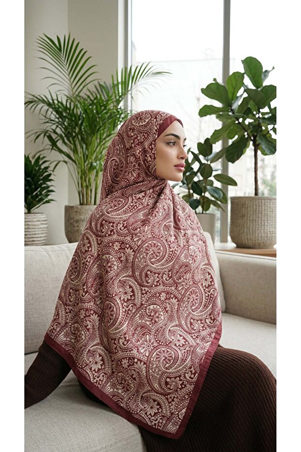 Patterned Soft Shawl - 039