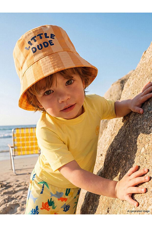 Trendlucky Embroidered Baby Boy Bucket Hat with a Difference