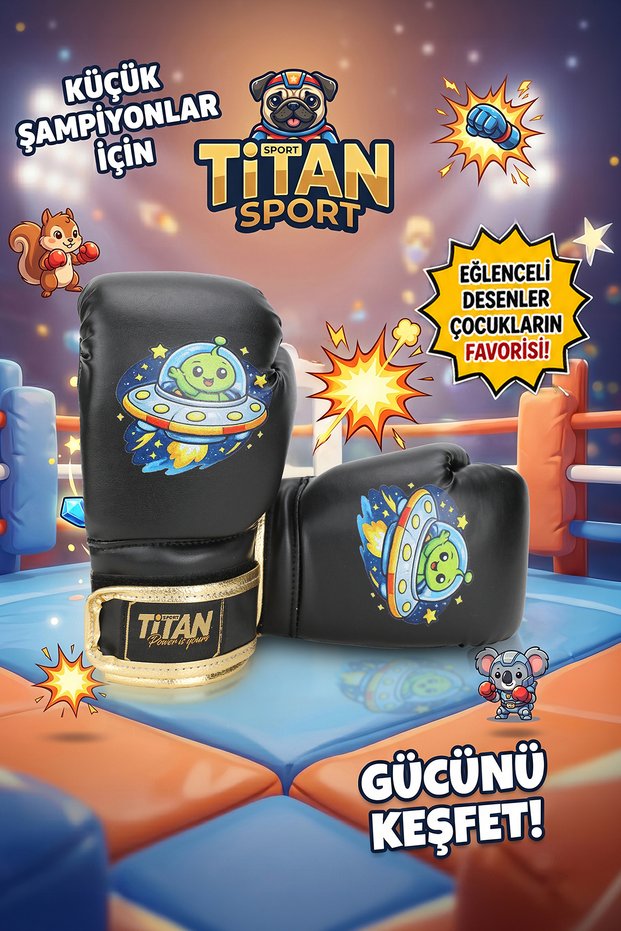 Children's Boxing Gloves Alien Model