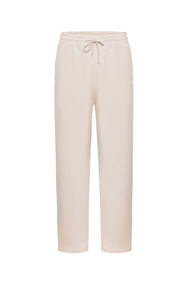 Basic elastic waist sweatpants