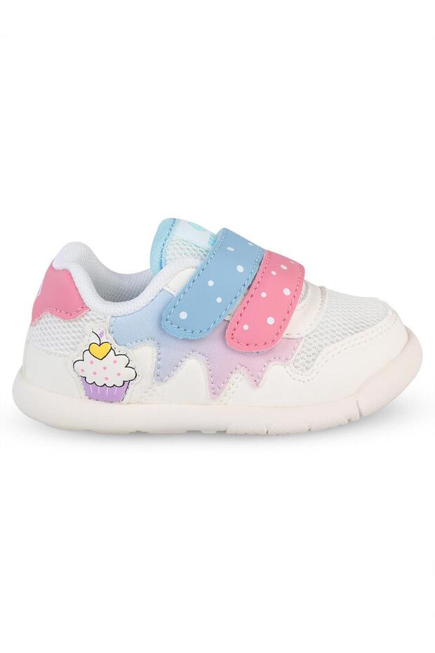 Baby Girl Sneakers - White