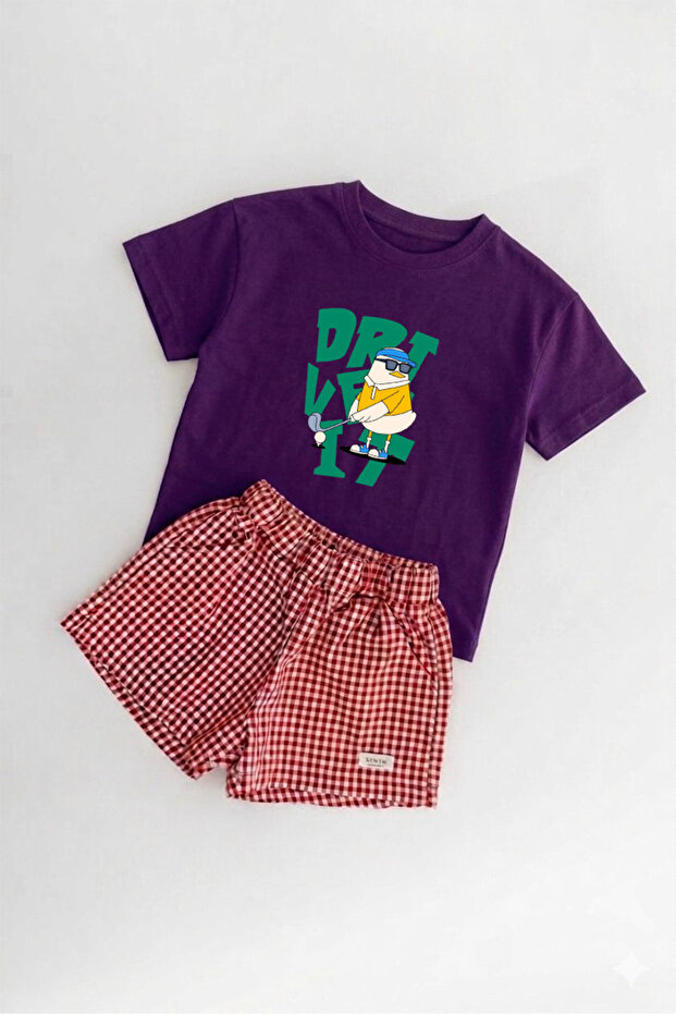 100% Cotton Unisex Oversize T-Shirt Printed T-Shirt Suitable for Children