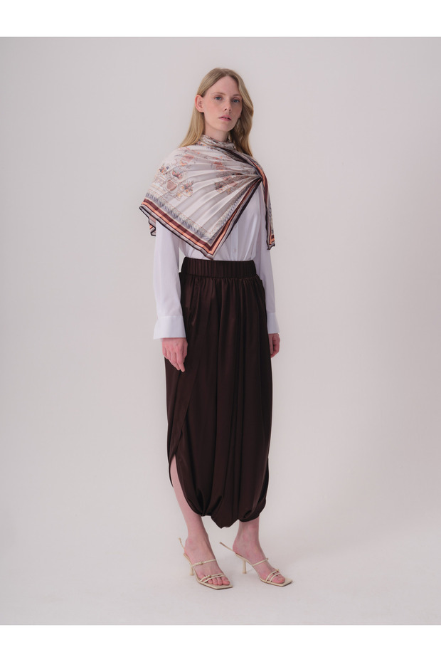 Shalwar Style Silk Trousers