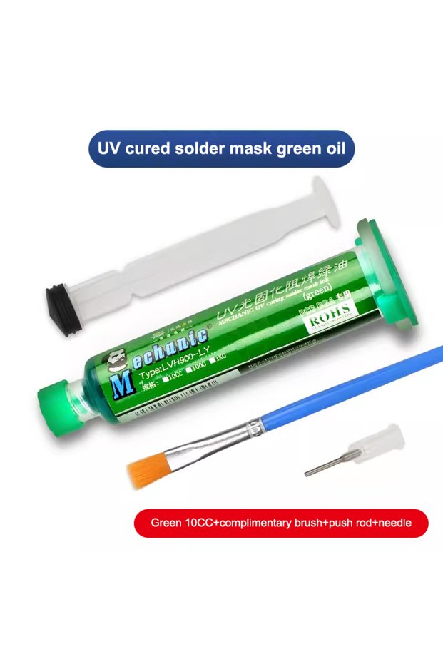 A1 6 Colors Oil UV Photosensitive Solder Mask Ink BGA PCB Motherboard Paint Prevent Corrosive Arcing