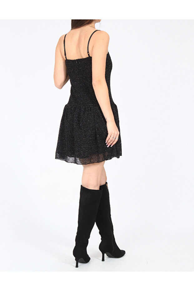 Rochie scurta, Negru - 2