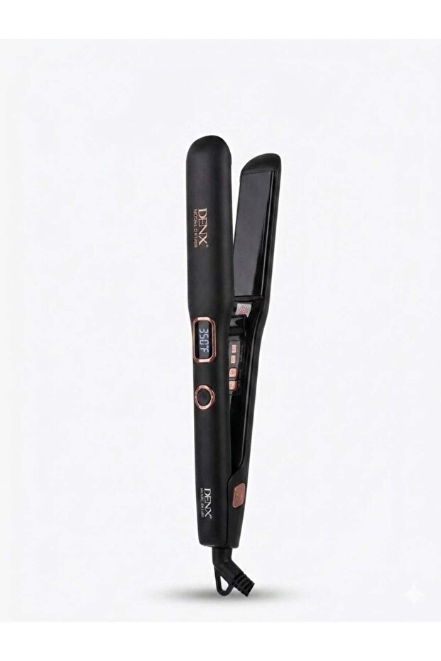 Hair Straightener with Digital LED Display 10 Heat Settings Fast Styling Black