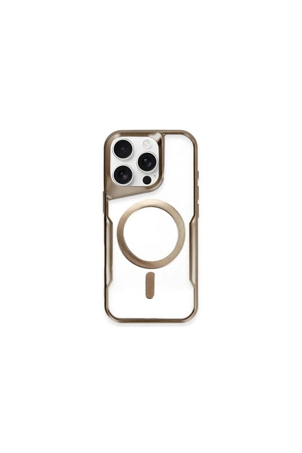 Apple iPhone 14 Pro Max Case Size Magsafe Silicone Cover - Brown