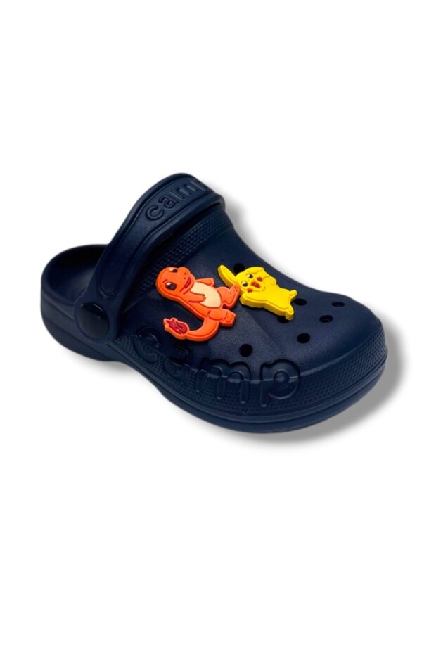 E100-26 Pokemon Fancy Anatomical Boys' Slippers & Sandals 22-25