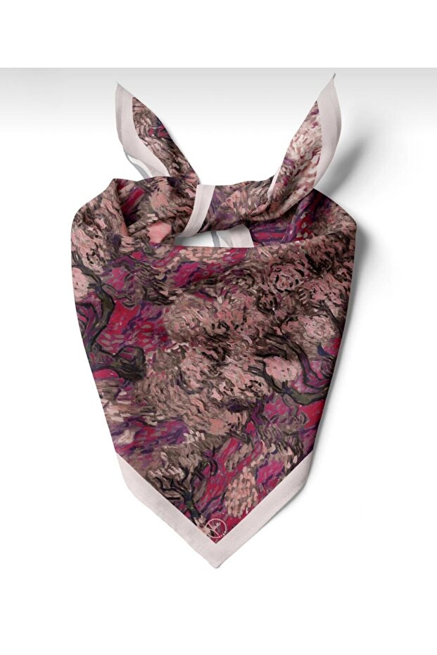 55X55 Olive Tree Sunset Bandana Scarf