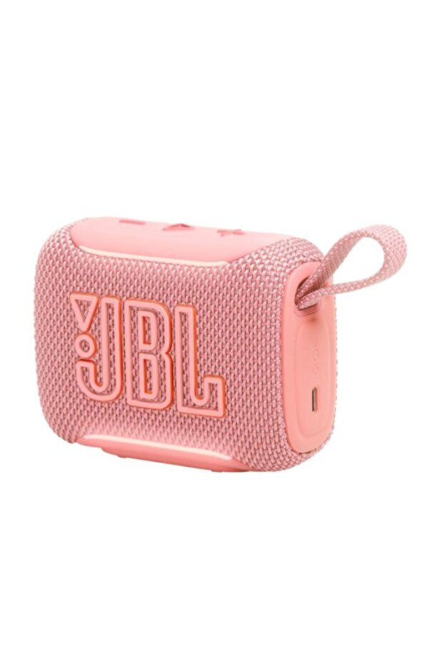 Go 5 Portable Bluetooth Speaker with Ambient Edge Lighting - Pink - 1