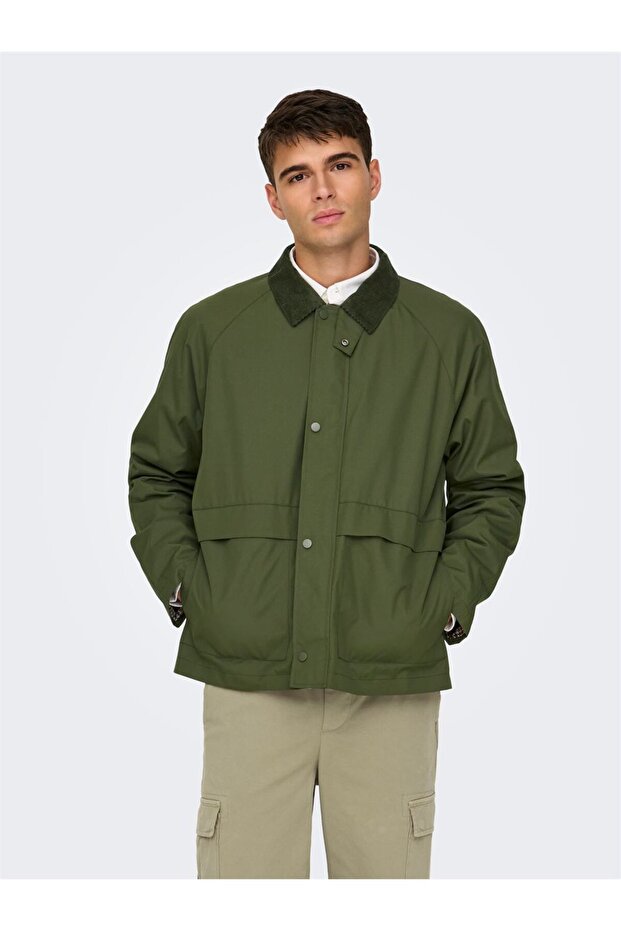 ONSKOSMO JACKET OTW VD Erkek Yeşil Ceket - OS22031626 - 3