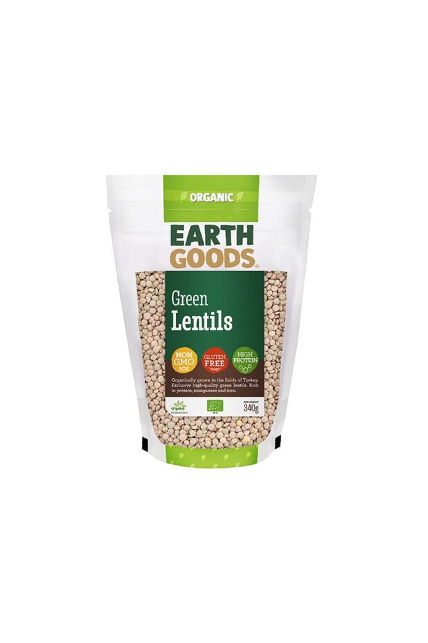 Orgnc Green Lentils 340g