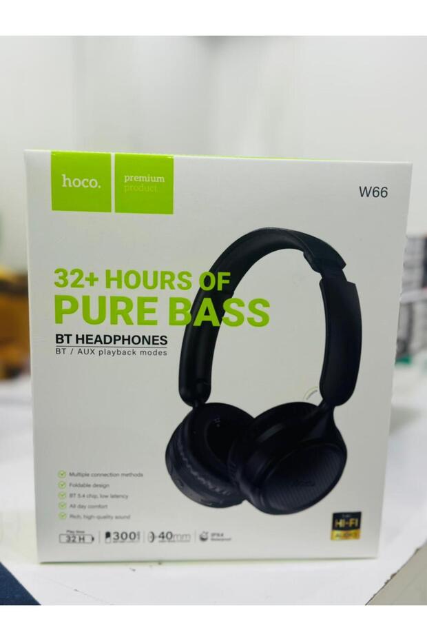 W66 WIRELESS HEADPHONES - 1