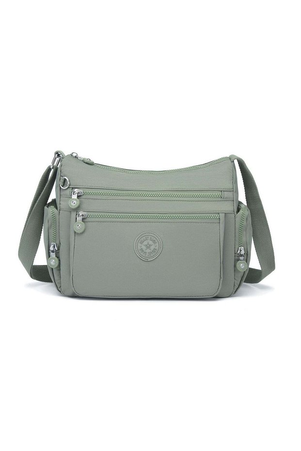 Smartbags Kri̇nkil Fabric Women's Crossbody Bag 1115 Green
