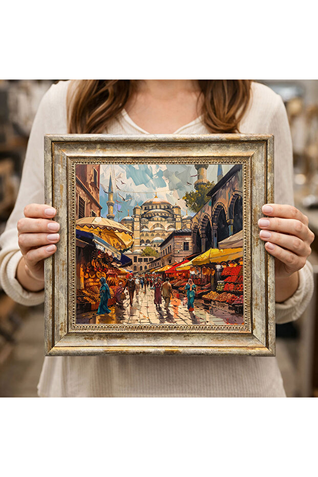 Antique Framed Decorative Painting Dk0037