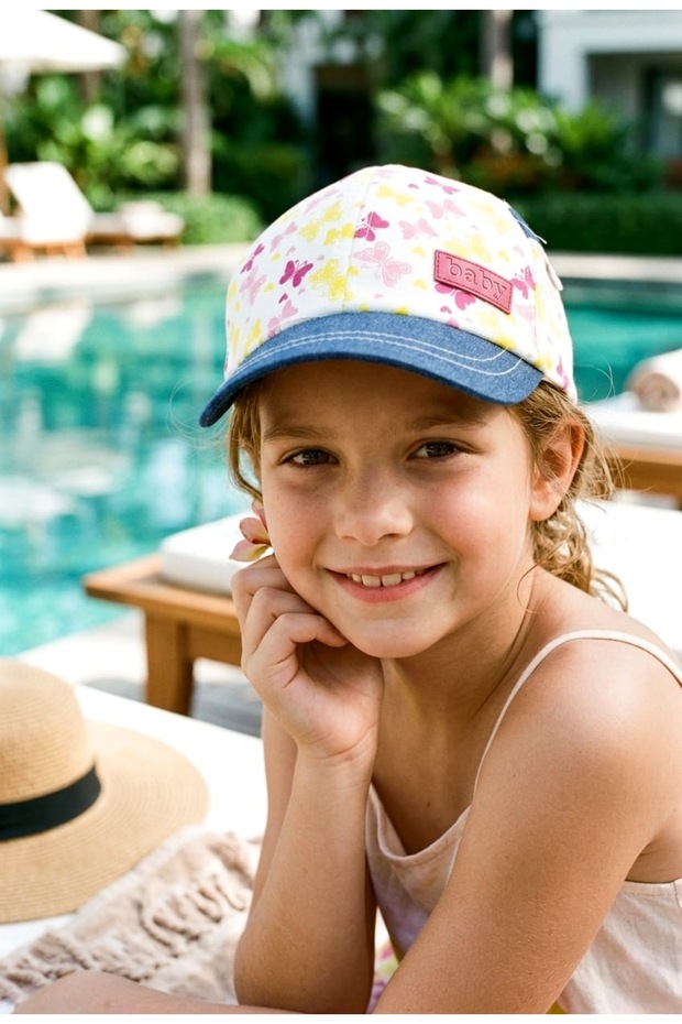 1-4 Years Old Baby Girl Sun Hat with Visor