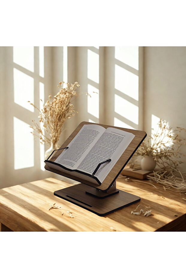 Book Reading, Laptop and Tablet Stand, Height Adjustable 360 ° Rotatable Foldable