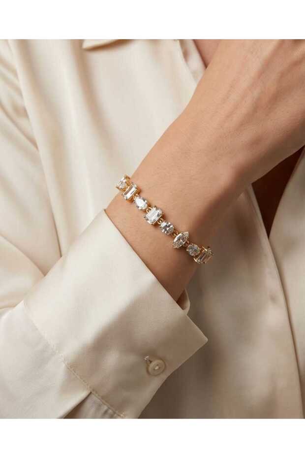 Zircon stone gold bracelet