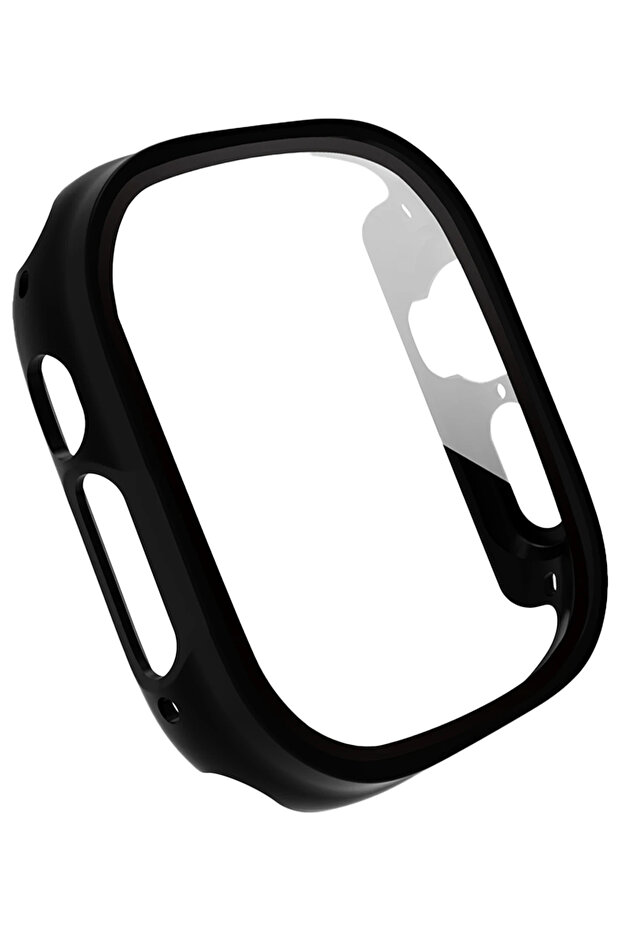 واقي شاشة زجاجي لساعة URR Watch Ultra 2 مقاس 49 ملم - أسود
