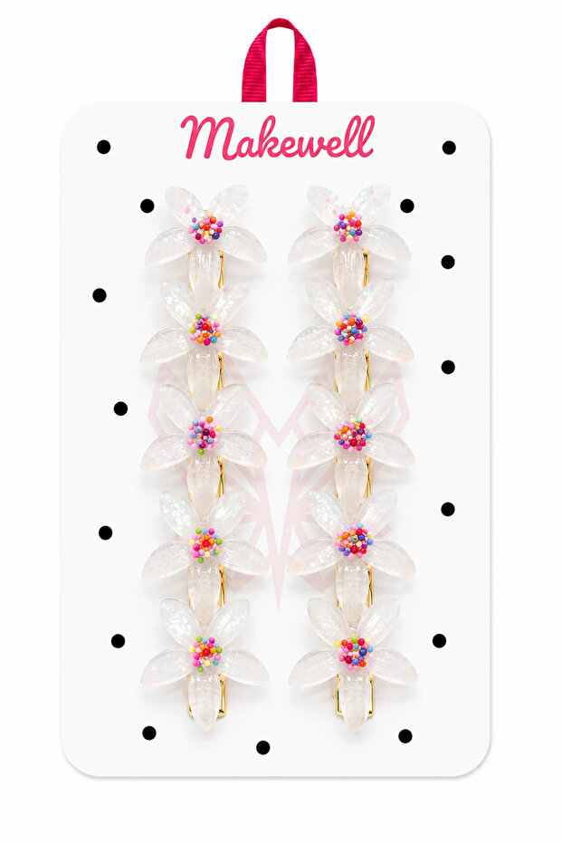 Flower 2-Piece Snap Buckle Set - 2