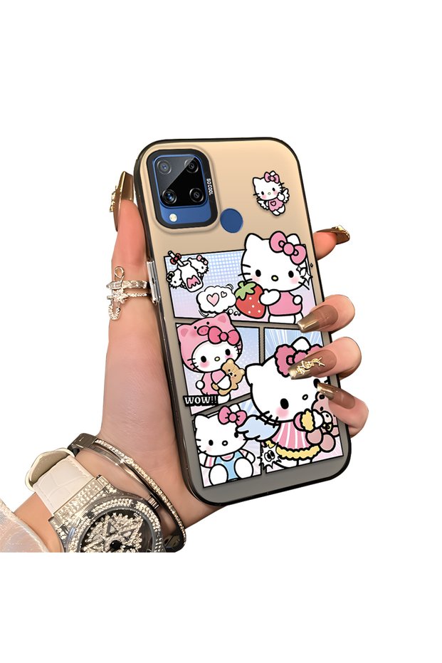 Realme C15/C25/C25S Compatible Stylish Cartoon Printed Shockproof Case