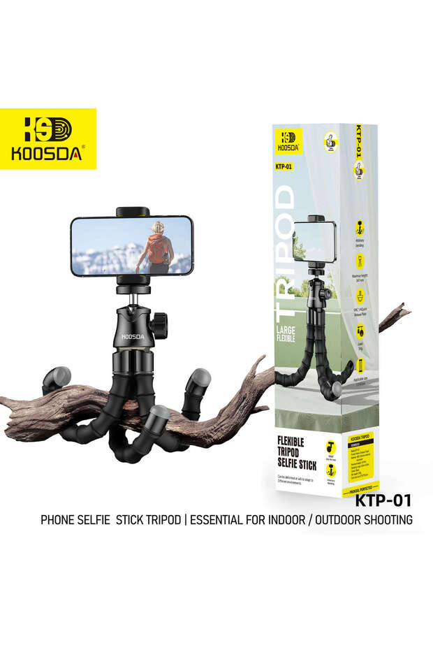 KTP-01 Flexible Tripod and Selfie Stick
