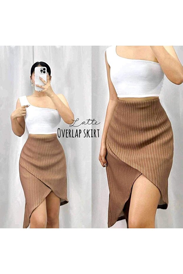 Overlapping skirt