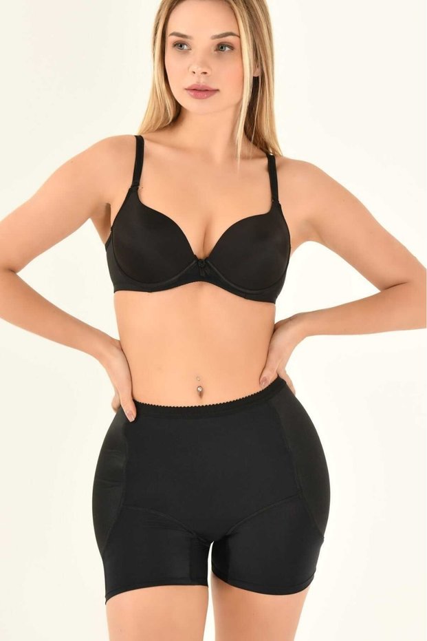 High Waist Long Leg Women's Corset Panties with Toning Hourglass Effect
