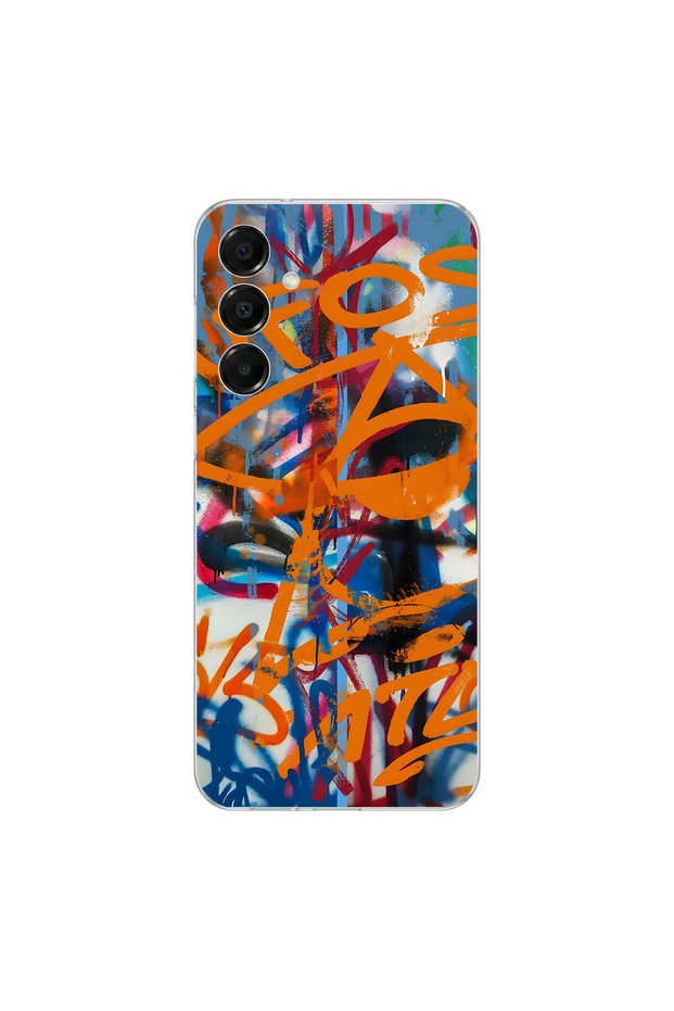 Samsung Galaxy A16 Compatible Graffiti 2 Design Transparent Case