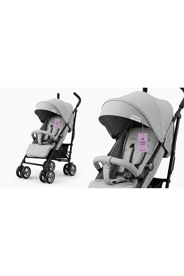 HW Buggy Stroller 7007BGreyB25