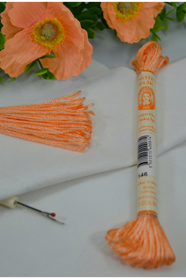 Hand Embroidery Silk, Laundry Silk, Rayon, Shiny Silk Texture, Colorfast