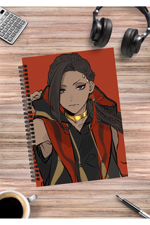 Twisted Wonderland Anime Spiral Notebook A5 (50 Sheets)