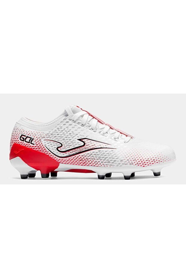 Gol 2602 White Firm Ground Football Boots - White - 42