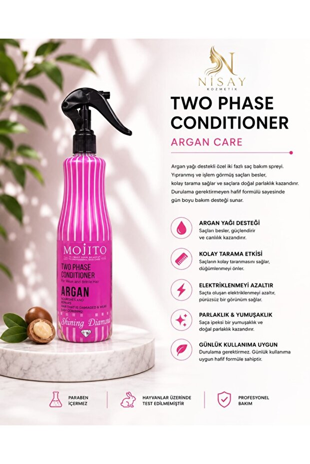Fön Suyu Argan 400 Ml