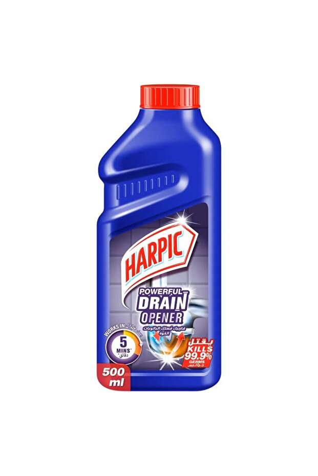Powerful Drain Opener Cleaning Gel Blue/Red 500ml