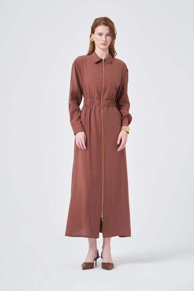 Women's Modal Dress Cocoa 31033