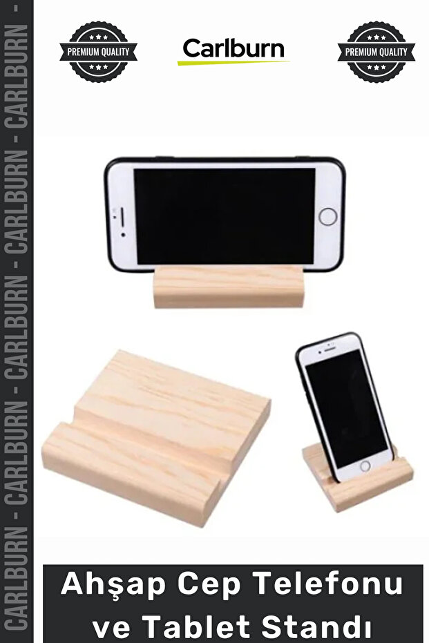 Special Production Quality Natural Solid Wood Desktop Ergonomic Stylish Design Wooden Mobile Phone Tablet Stand
