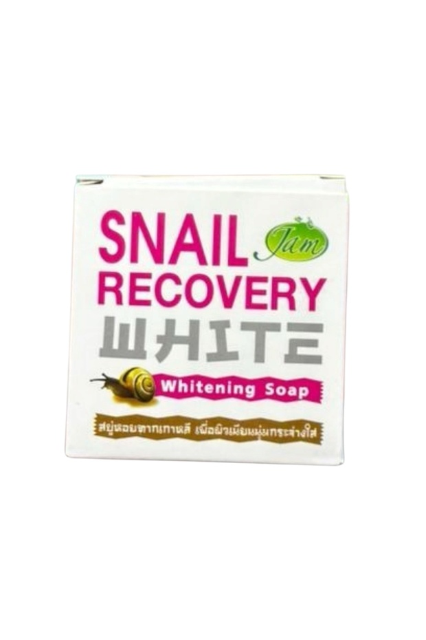 Snail recovery white whitening soap thailand