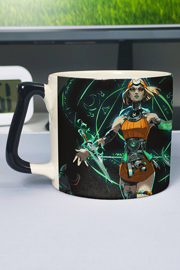 Hades 2 Printed Ceramic Luxury Mug (1 Piece) Special Black Handle Wave Handle V1D