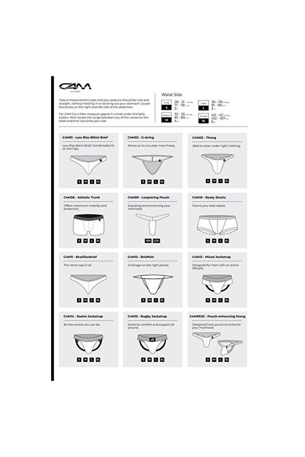 C4MSPX04 Fluo Pouch V-String - 5