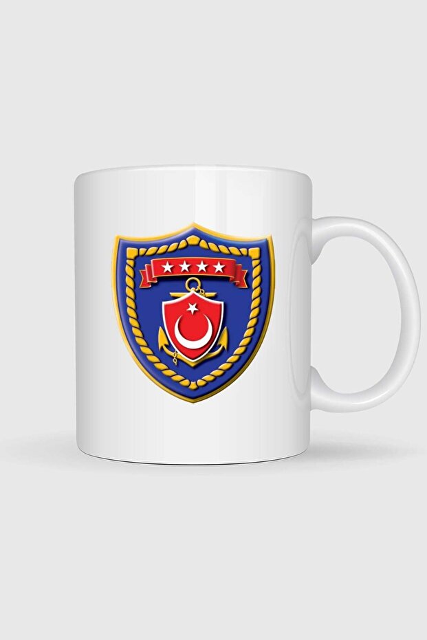 Turkish Navy Badge Printed Mug