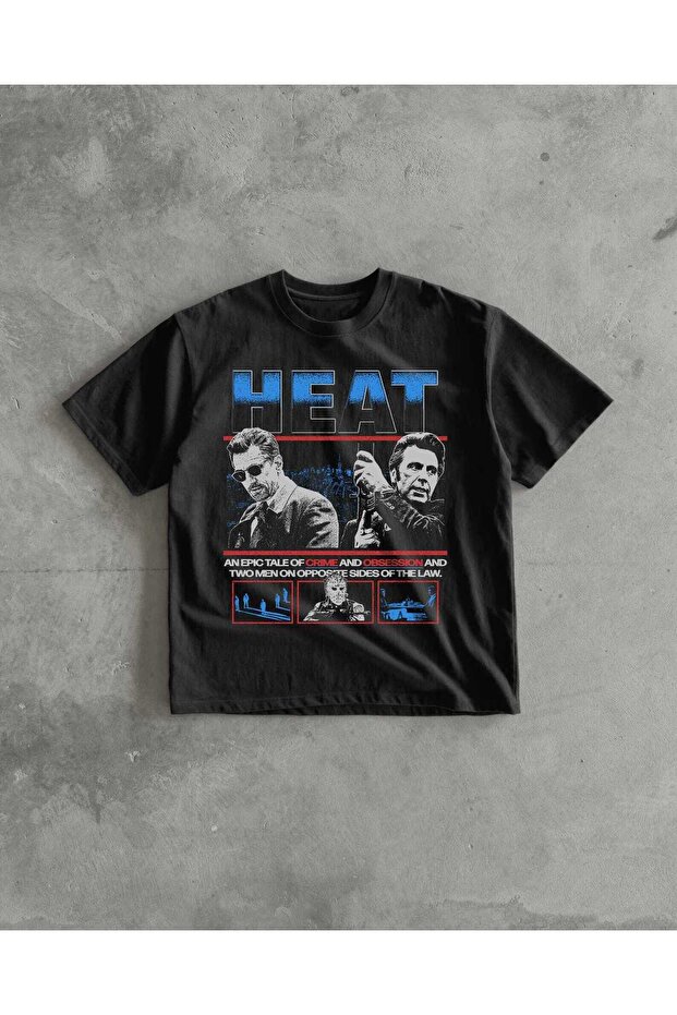 Heat Printed Unisex Oversize T-Shirt