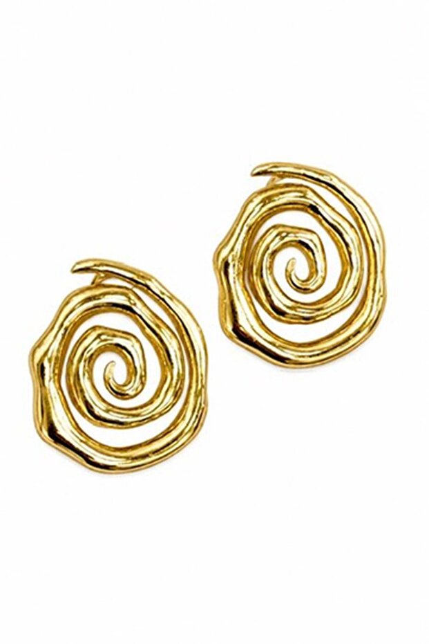 Çelik Spiral Küpe