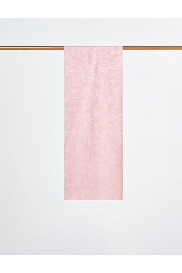 Geometric Pattern Shawl Powder - 1