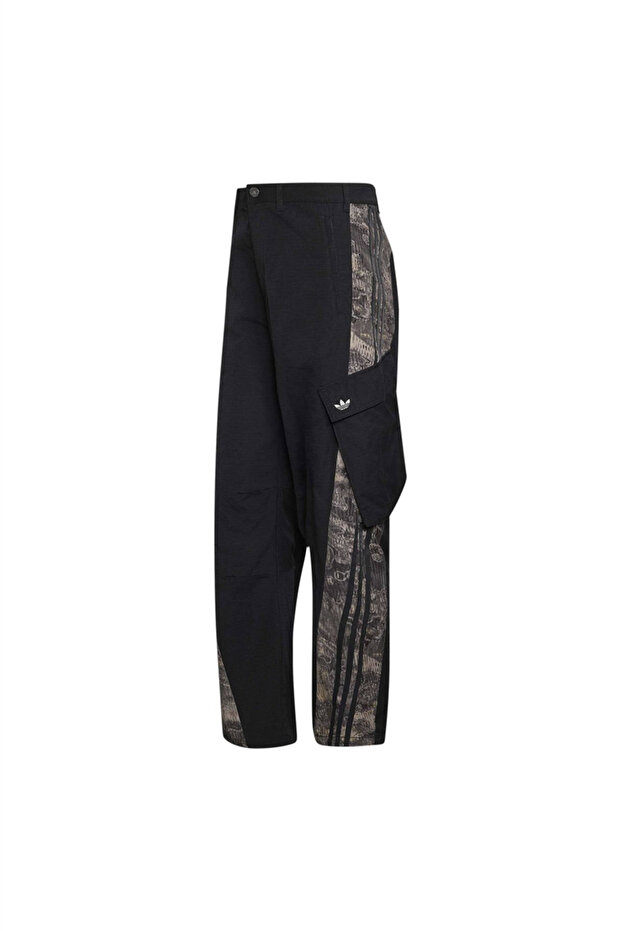 بنطلون رياضي أسود للرجال CARGO PANTS KX4839