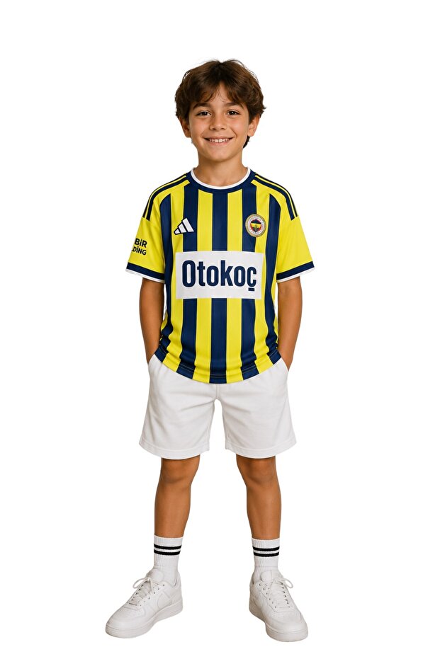 Original Licensed 26/27 Season Yellow-Dark Blue Children's Jersey