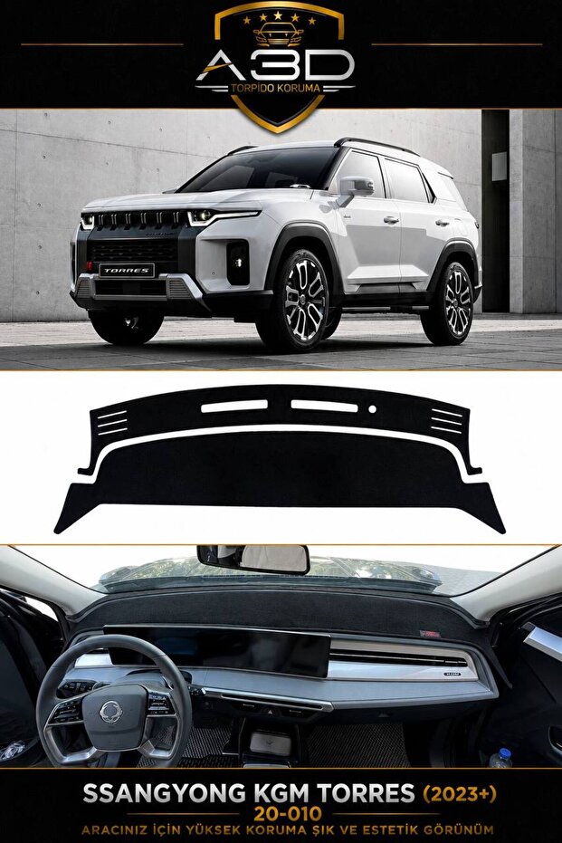 Ssangyong Kgm Torres (2023+) Front Chest Panel Glove Box Protection Protective Cover Mat